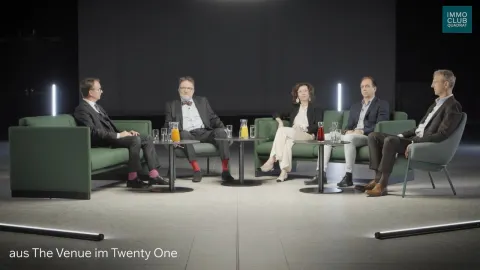 Diskussion im Immoclubquadrat